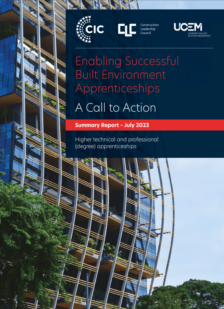 A blueprint for successful built environment professional ...