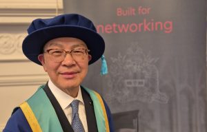 Andrew Keung receives honorary degree from the University of the Built Environment