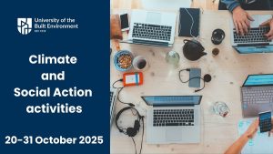 Climate and Social Action activities - University of the Built Environment