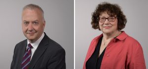 Peter McCrea and Ros Kerslake