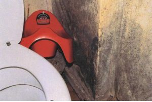 Awaab's Law - black mould found in the Ishak family home. Photo credit: Greater Manchester Police