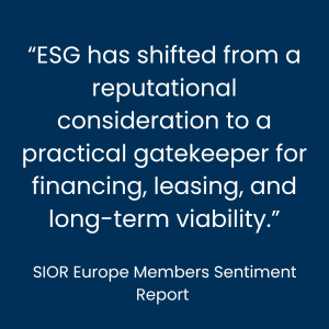 SIOR Europe Members Sentiment Report 