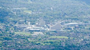 Bracknell, one of the original post-war 'new towns'