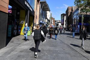 Paradise Street in Liverpool - pedestrianisation