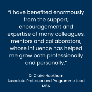 I have benefited enormously from the support, encouragement and expertise of many colleagues, mentors and collaborators, whose influence has helped me grow both professionally and personally.