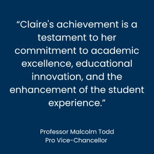  This recognition is particularly significant for the University of the Built Environment as it reflects the quality of academic leadership within the institution