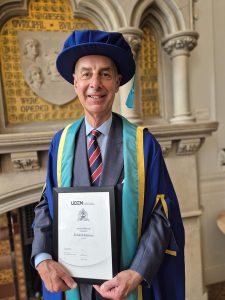 Speaking at University of the Built Environment’s summer 2026 graduation, Richard Kauntze, former Chief Executive of the British Council for Offices and UBE Honorary Fellow, shared the career lessons he learned from nearly four decades in property